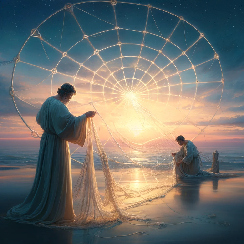 The Celestial Net Weaving the Fabric of Unity