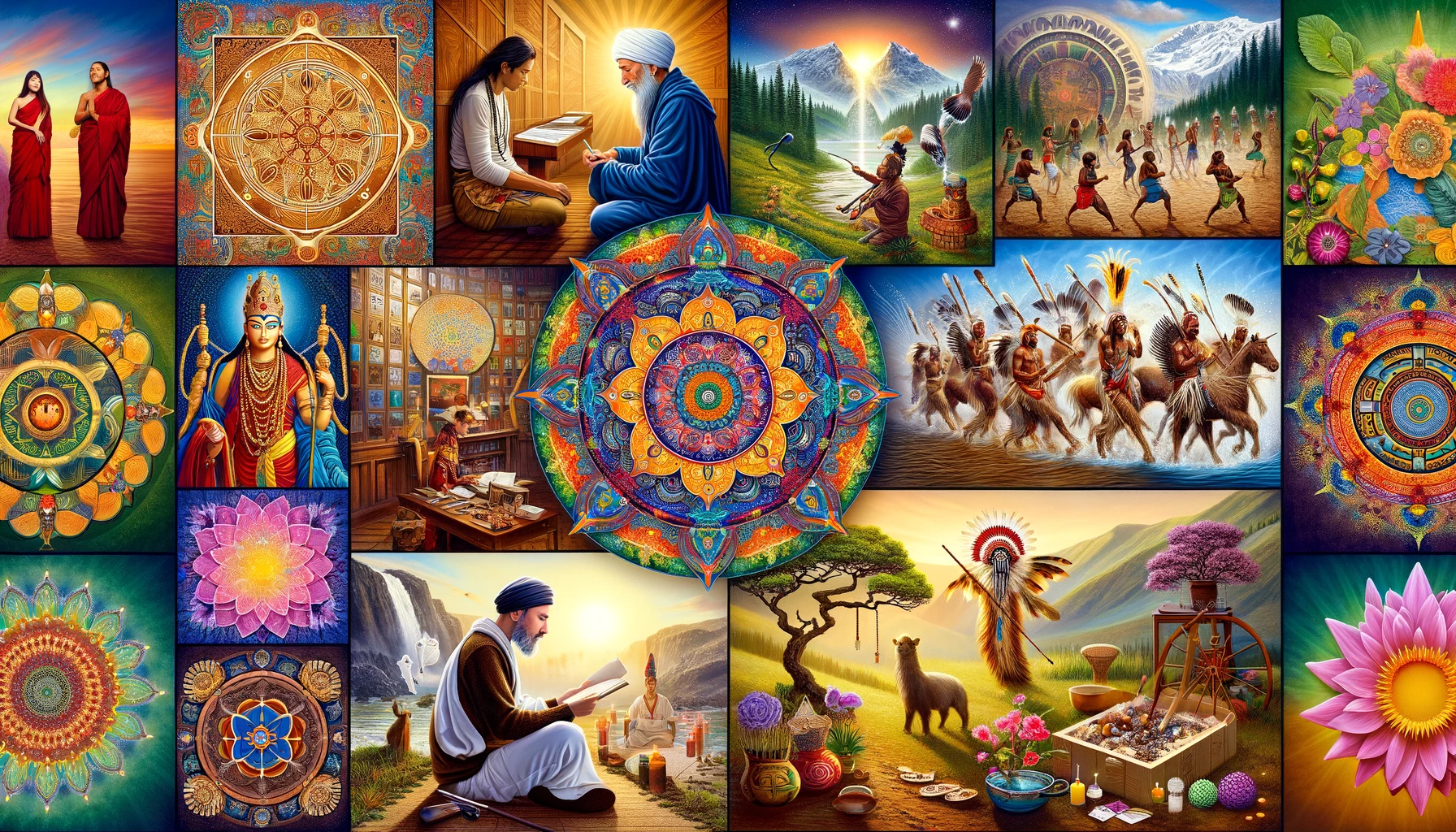 The Art of Spiritual Expression.  Embrace Creativity Across Traditions